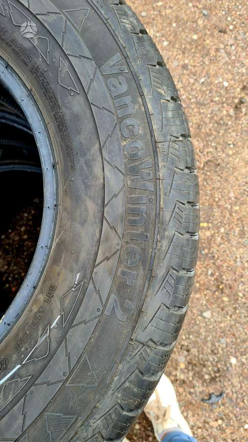 Continental VanCoWinter2, universalios 225/75 R16
