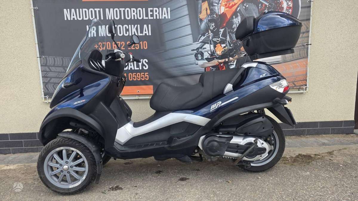 Piaggio MP3 400cc, scooters / mopeds