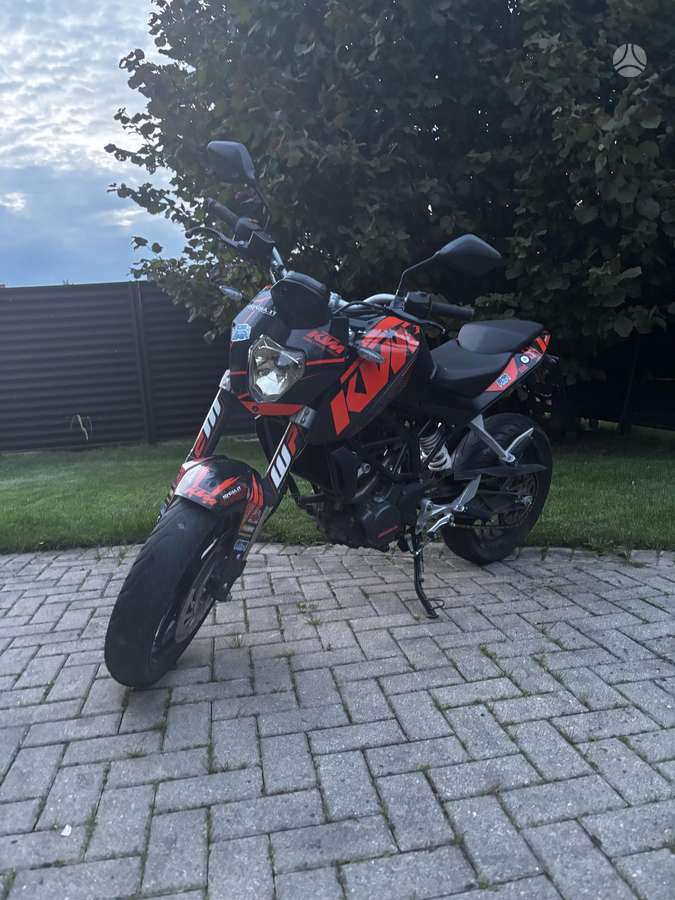 KTM Duke 125cc, street / classic