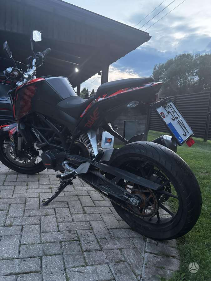 KTM Duke 125cc, street / classic