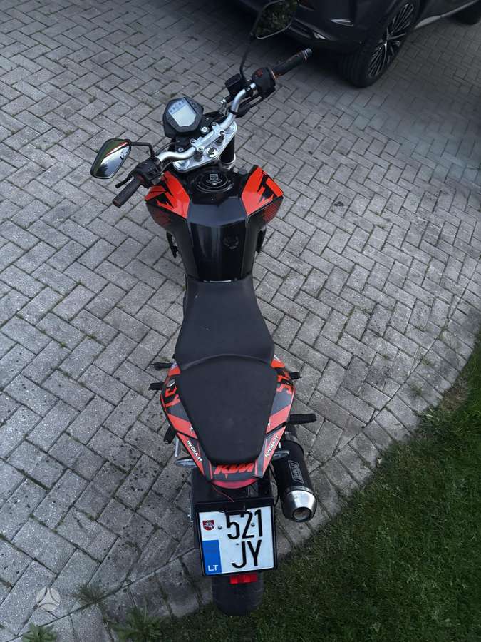 KTM Duke 125cc, street / classic