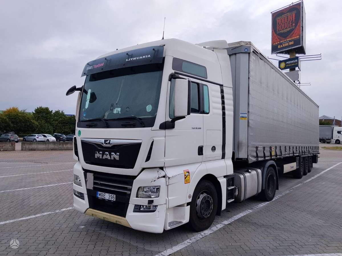MAN TGX 500, double sleeper