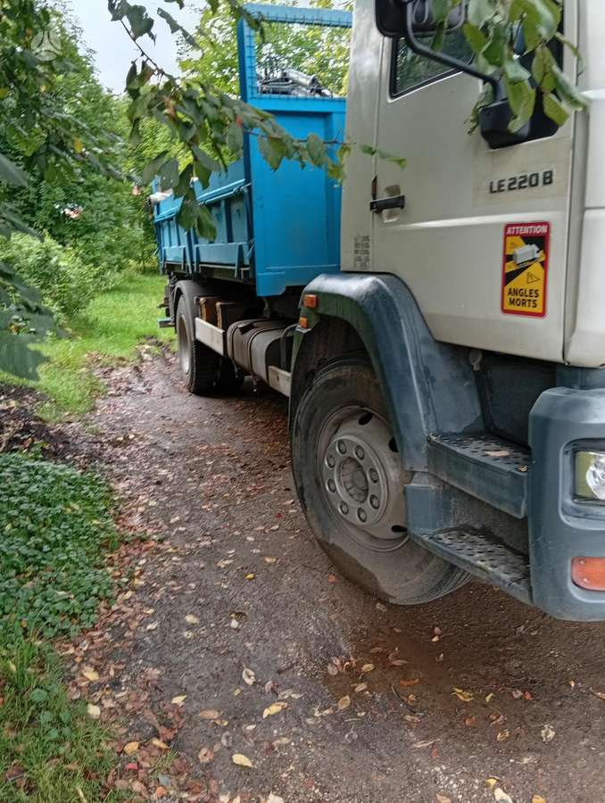 MAN Le220, dumpers with crane