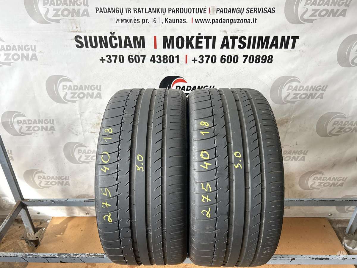 Michelin Pilot sport, summer 275/40 R18