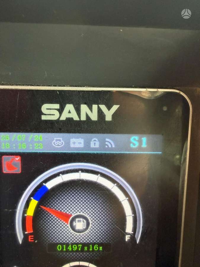 SANY SY50u, mini ekskavatoriai