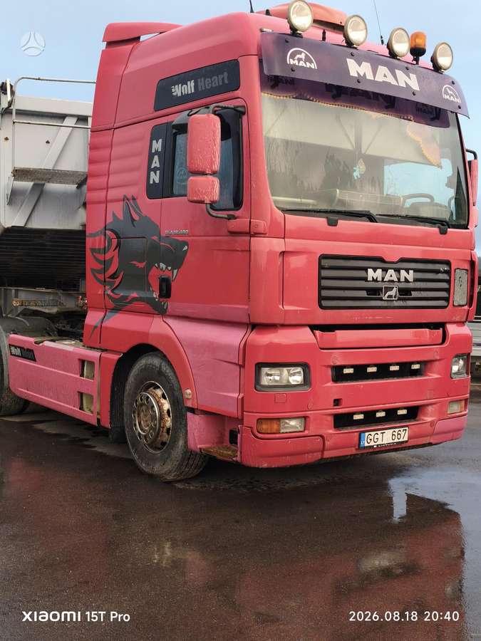 MAN Tg, dumpers / tippers