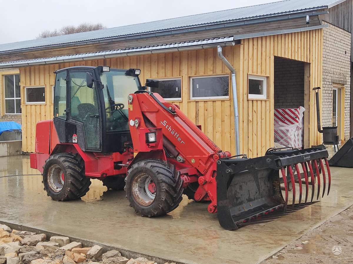 Schaffer 550t, экскаваторные погрузчики