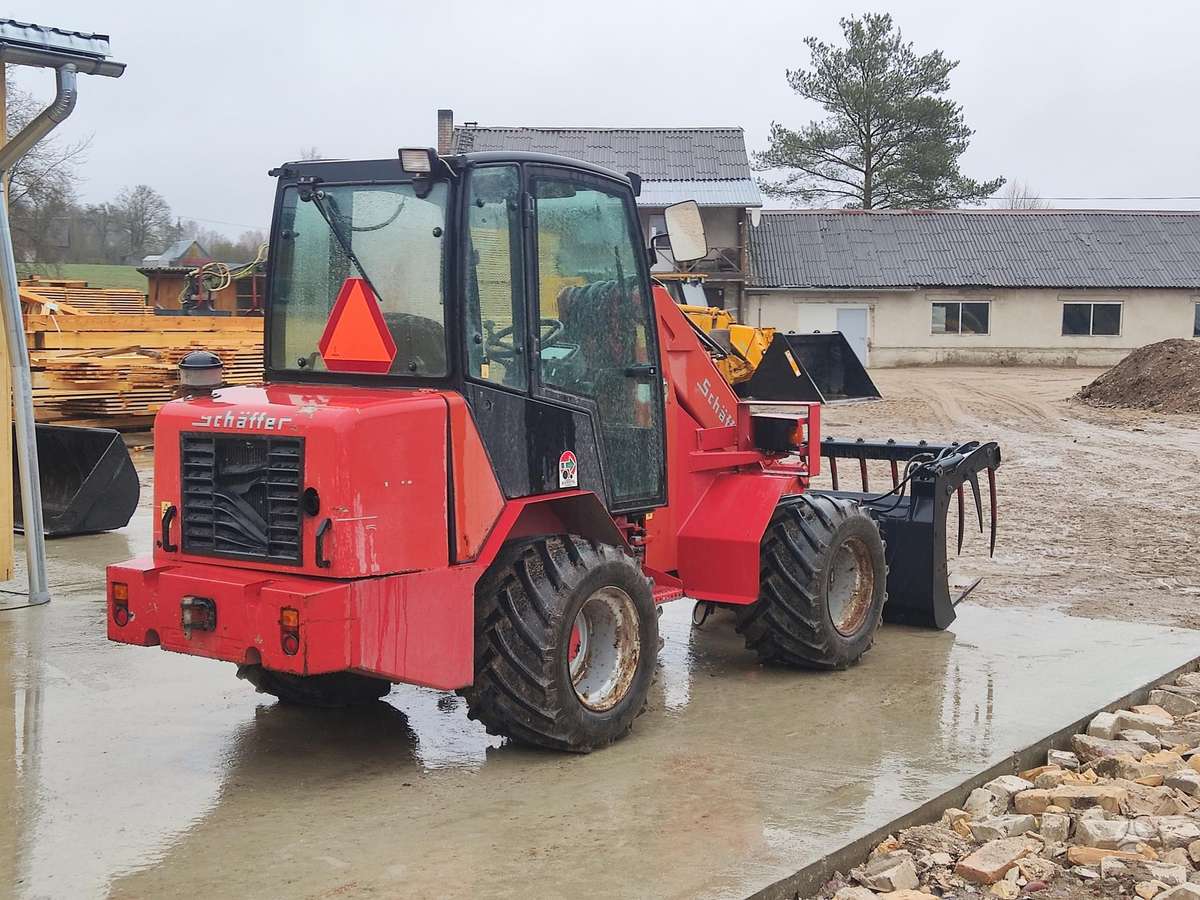 Schaffer 550t, ekskavatoriniai krautuvai