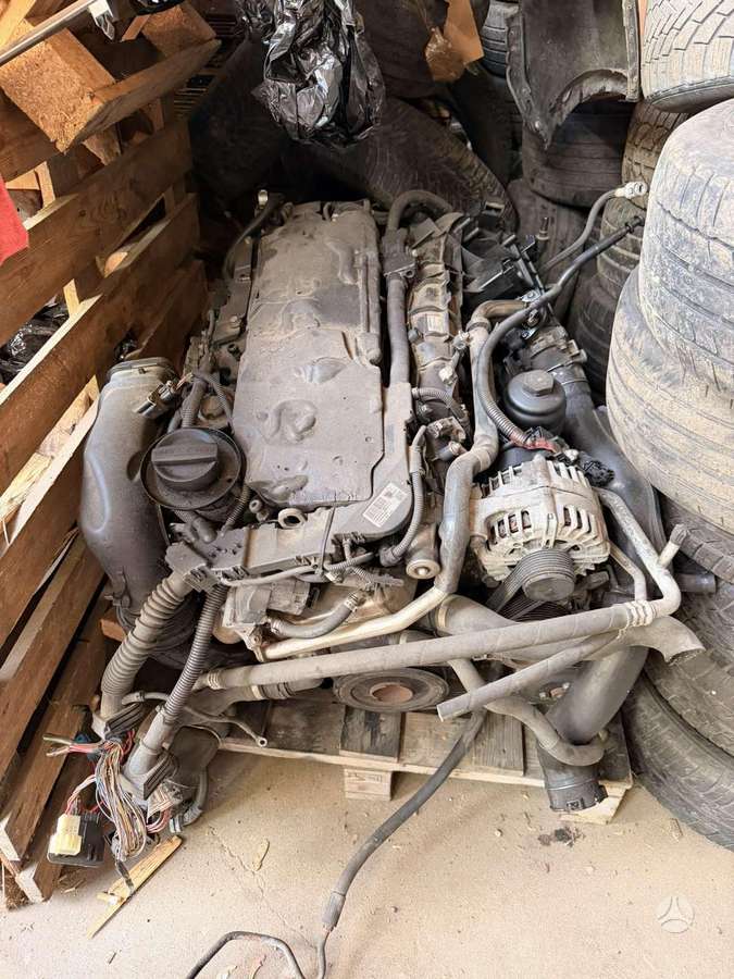 BMW 730, N57D30A, engine