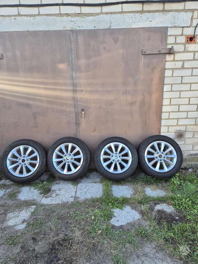 Skoda, light alloy, R16