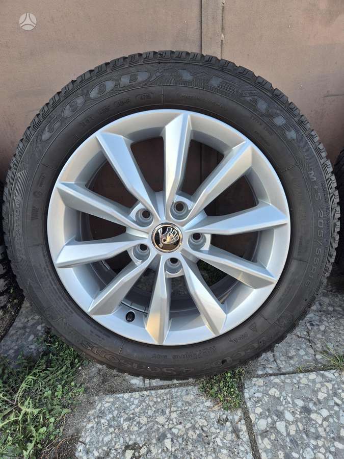 Skoda, light alloy, R16