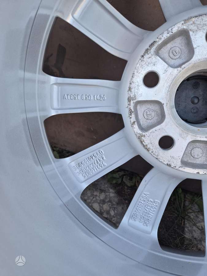 Skoda, light alloy, R16