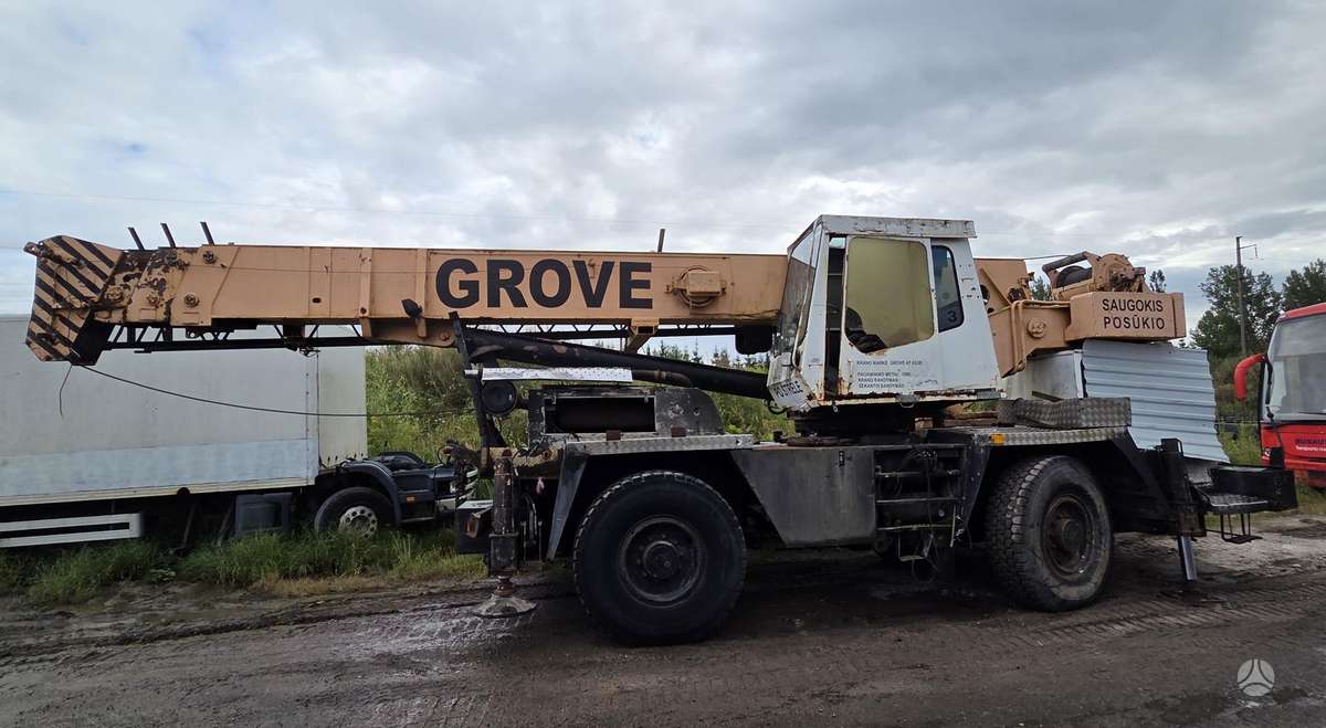 Grove AT633B, crane