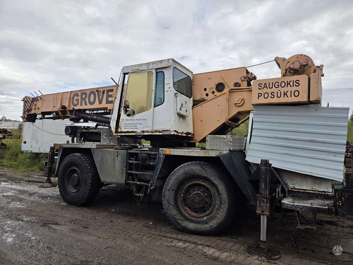 Grove AT633B, crane