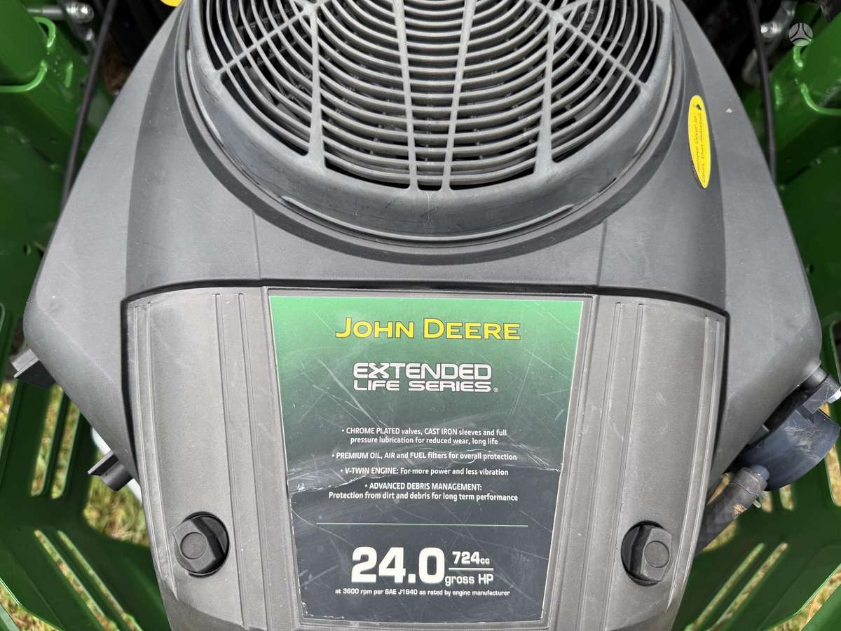 John Deere Z515e, садовые тракторы