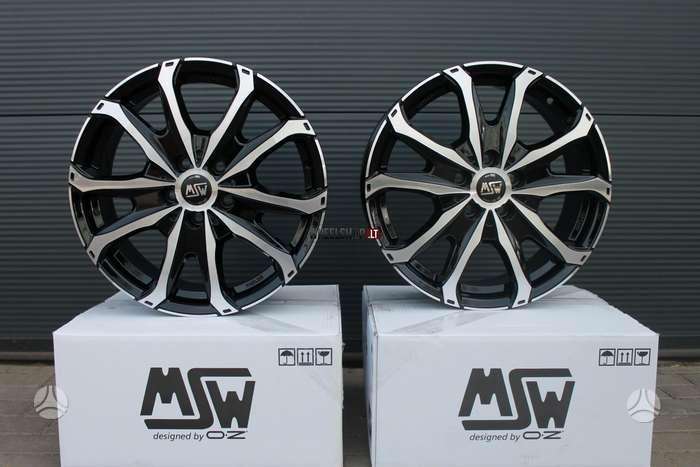 MSW 48VAN Black Polished, легкосплавные , R17