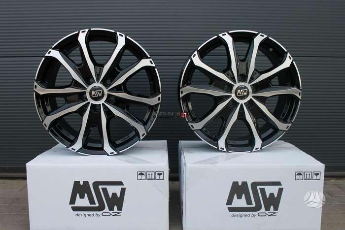 MSW 48VAN Black Polished, легкосплавные , R17