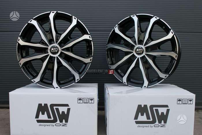 MSW 48VAN Black Polished, легкосплавные , R17