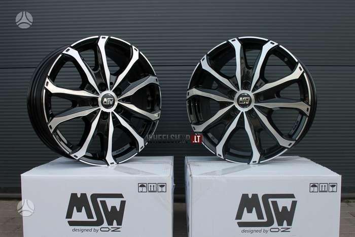 MSW 48VAN Black Polished, легкосплавные , R17