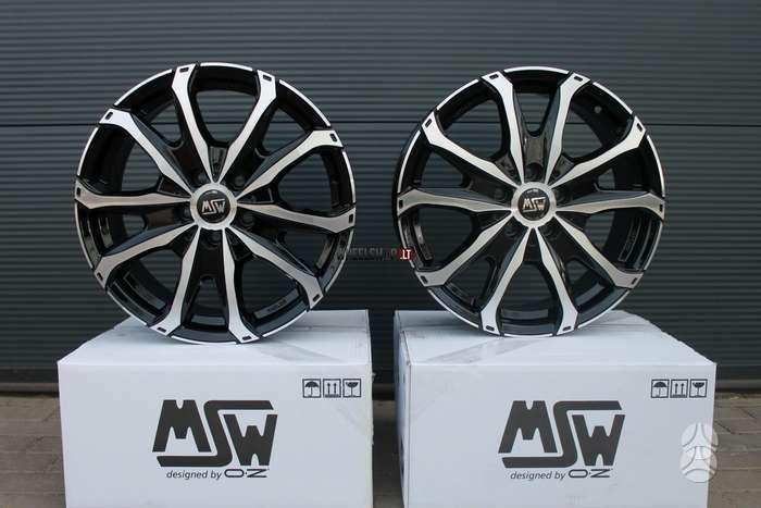 MSW 48 VAN Black Polished, light alloy, R16