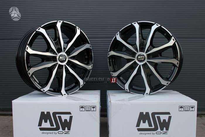 MSW 48 VAN Black Polished, легкосплавные , R16