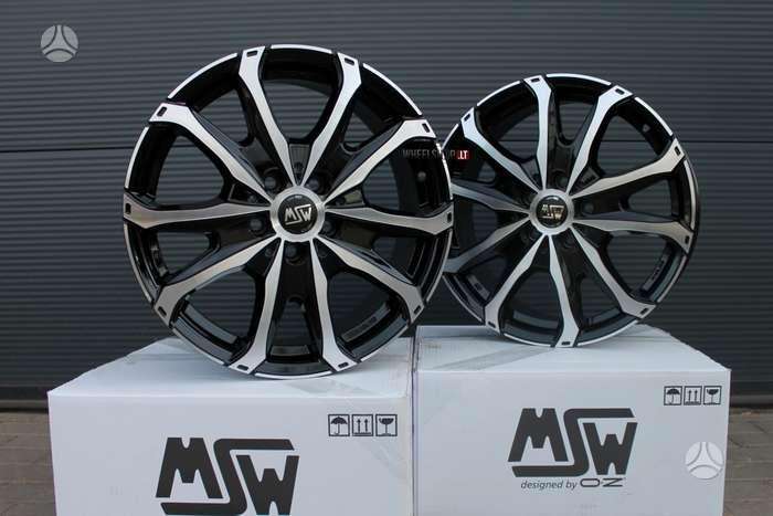 MSW 48 VAN Black Polished, легкосплавные , R16