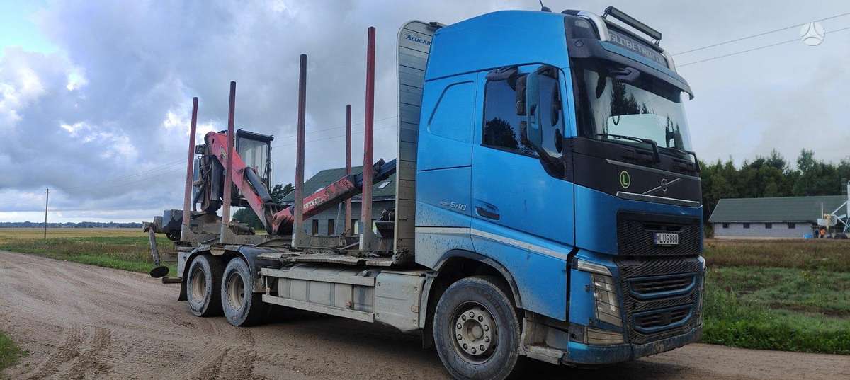 Volvo Fh 540, timber trucks