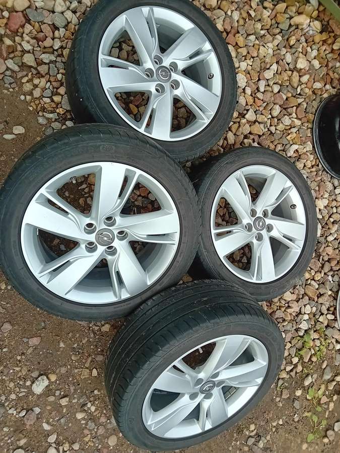 Opel, light alloy, R17
