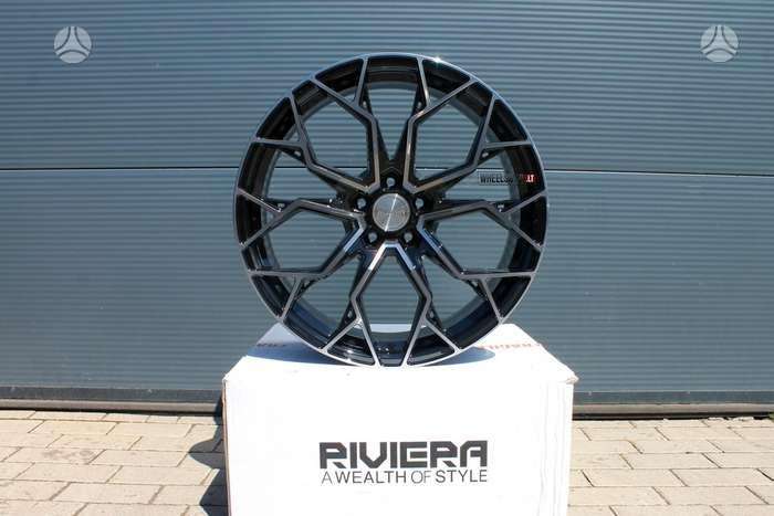 RIVIERA RF5 Black Polished FlowFormed, легкосплавные , R20