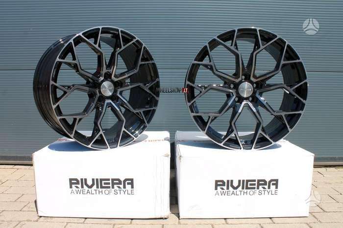 RIVIERA RF5 Black Polished FlowFormed, легкосплавные , R20