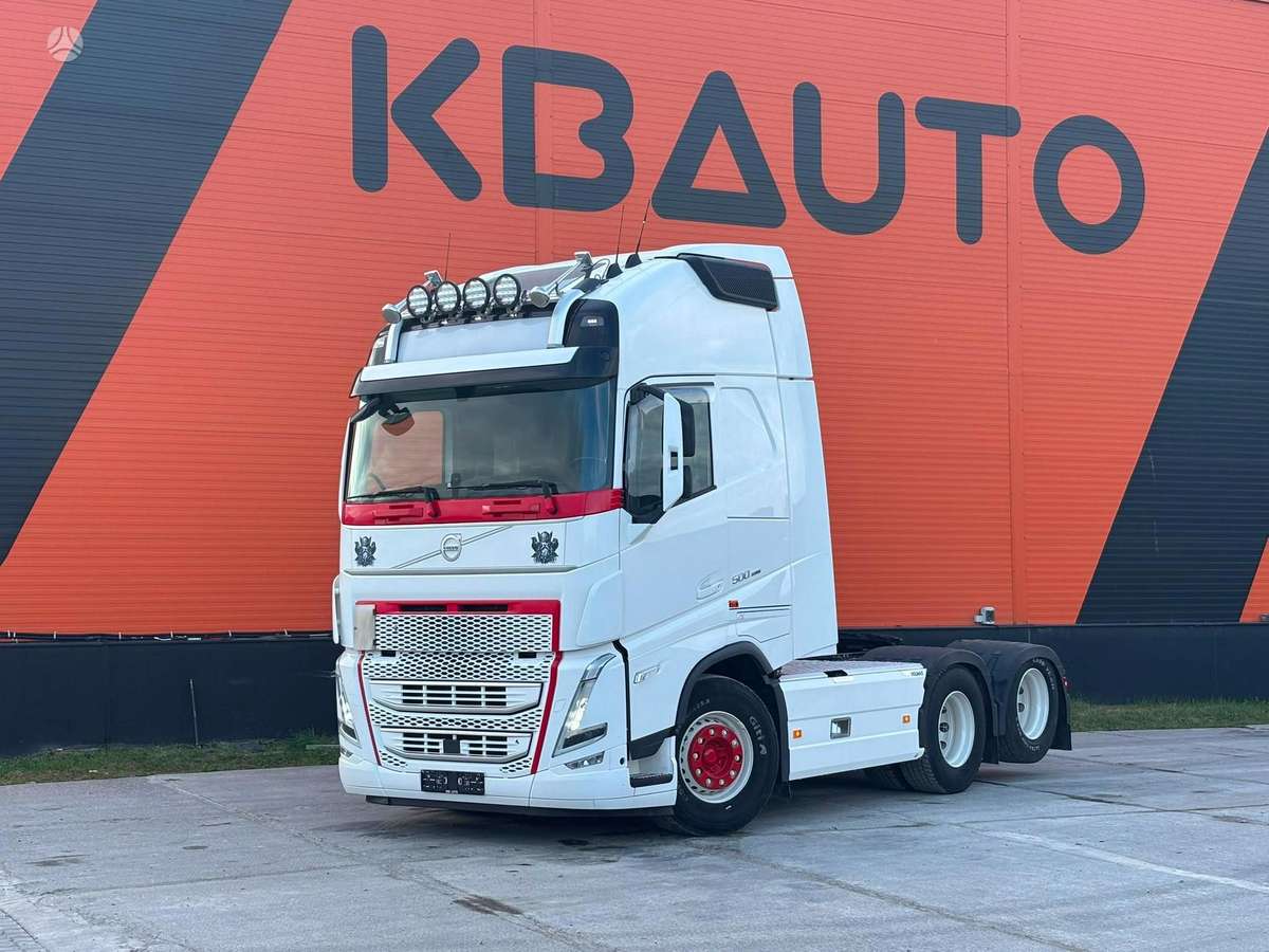 Volvo FH 500 6x2, single sleeper