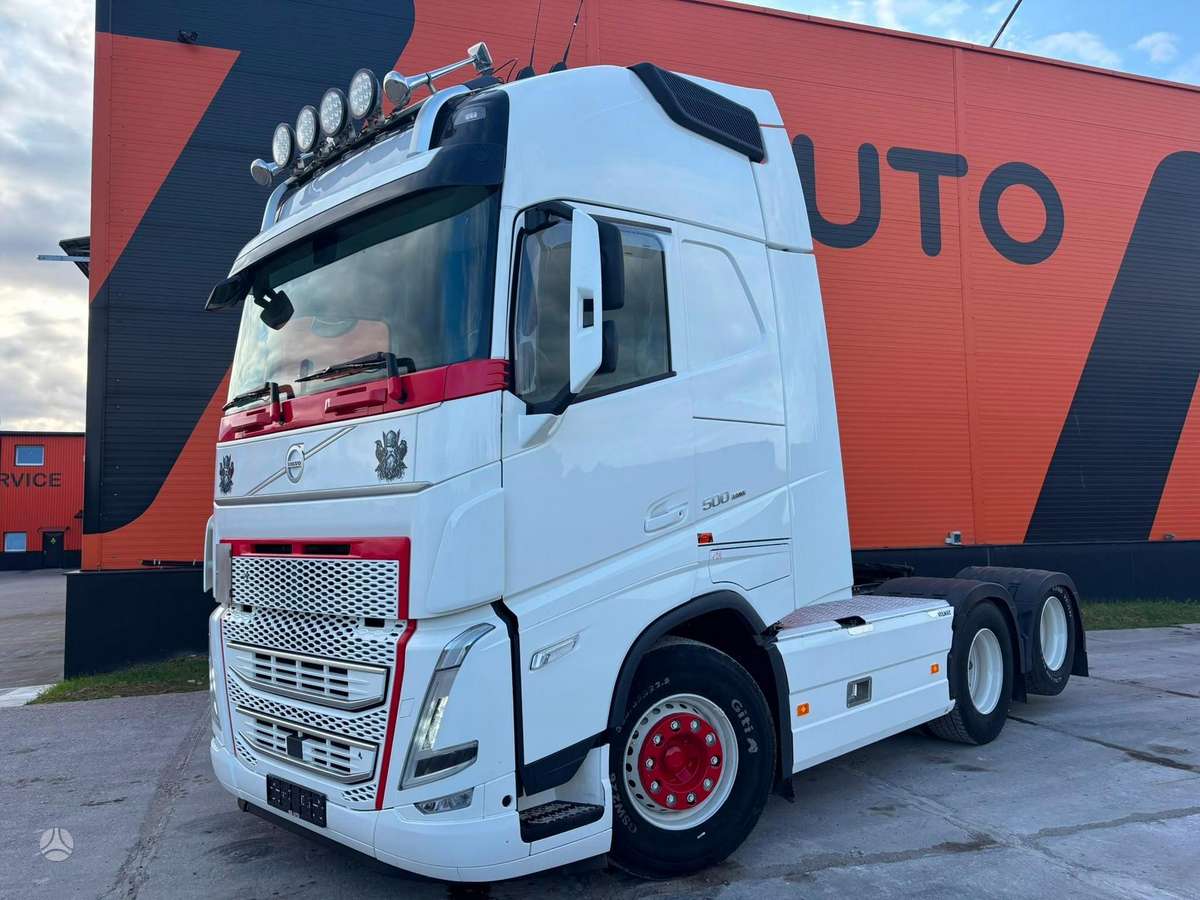 Volvo FH 500 6x2, single sleeper