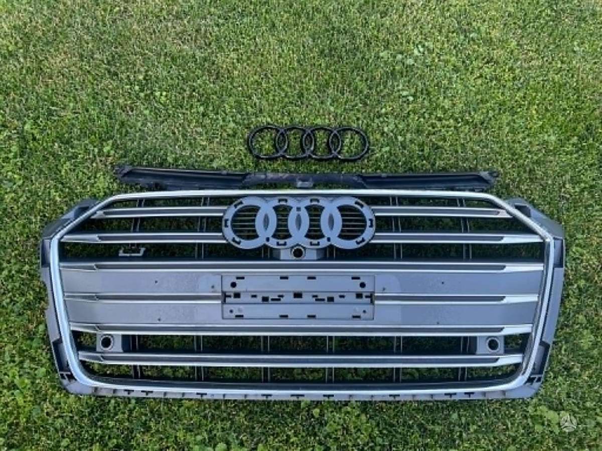 Audi S5 bamperiai, apdailos grotelės