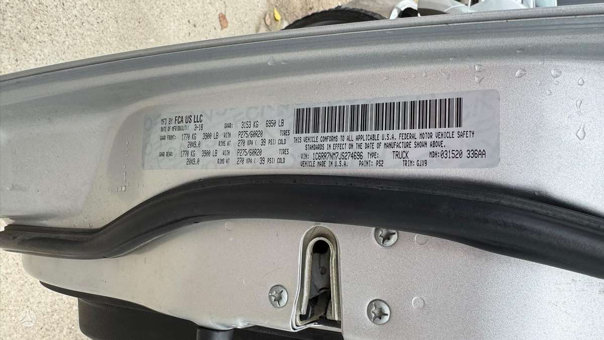 Dodge Ram, 3.0 l., Пикап