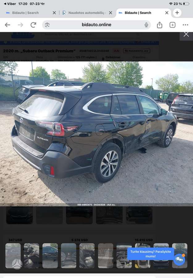 Subaru Outback, 2.5 l., Универсал
