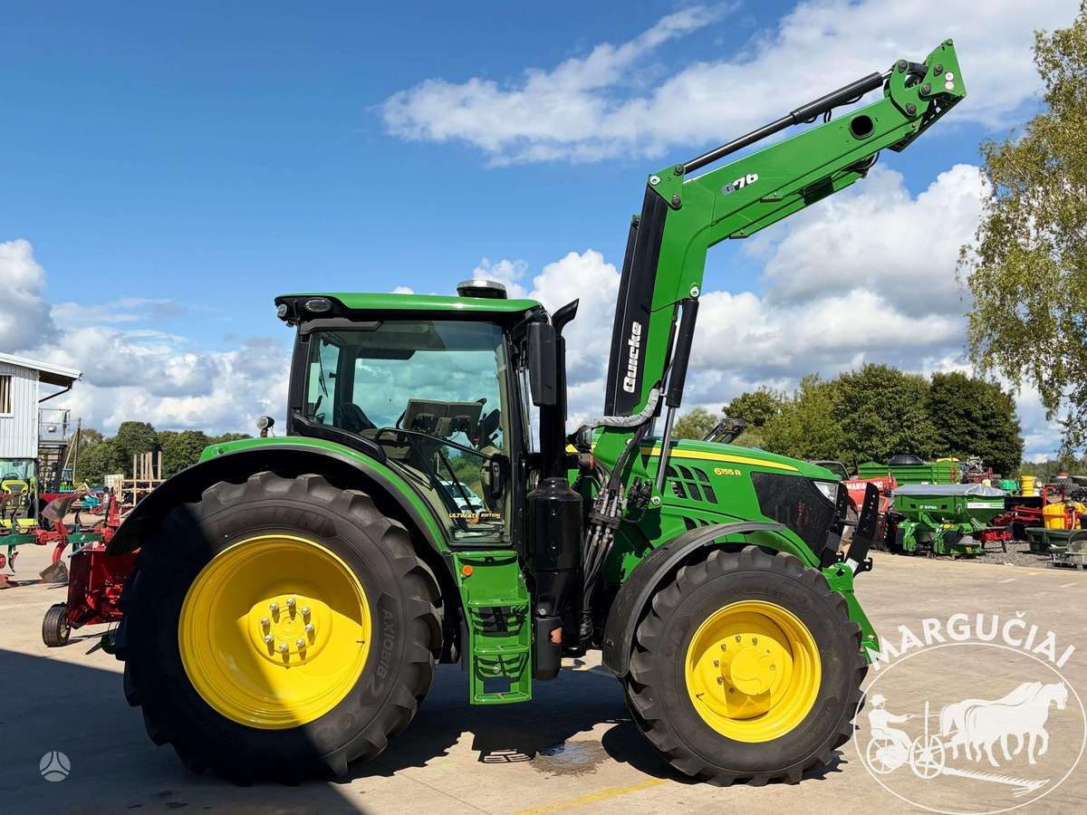 John Deere 6155R, 155 - 202 AG, тракторы
