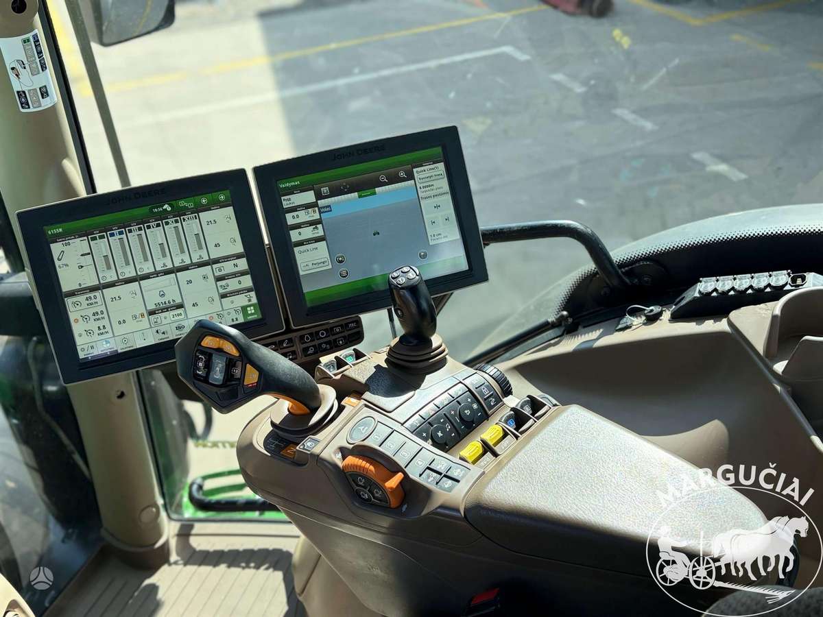 John Deere 6155R, 155 - 202 AG, тракторы