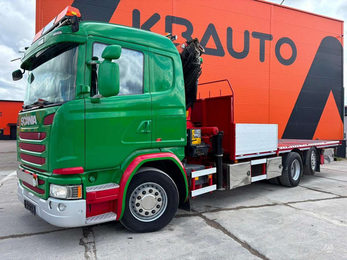 Scania G 450 6x2*4, crane trucks