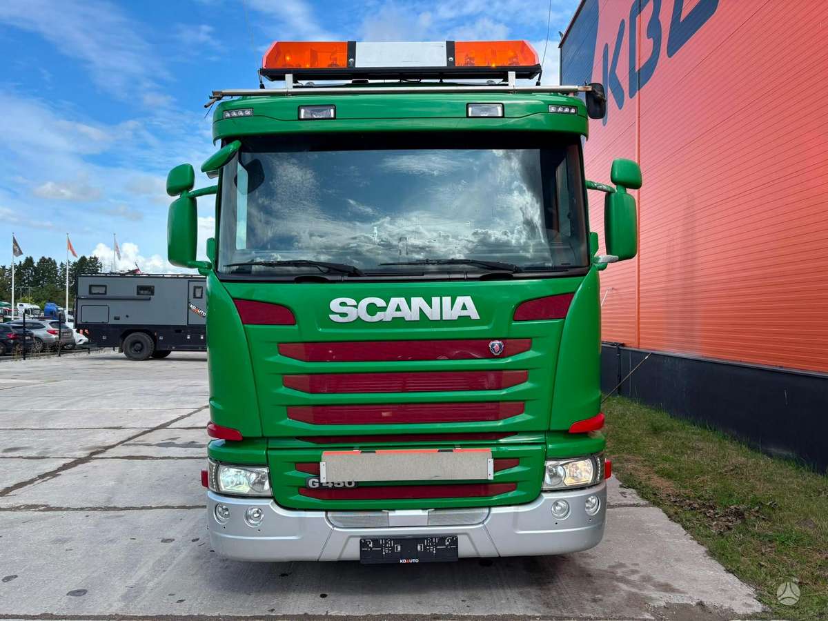 Scania G 450 6x2*4, с краном