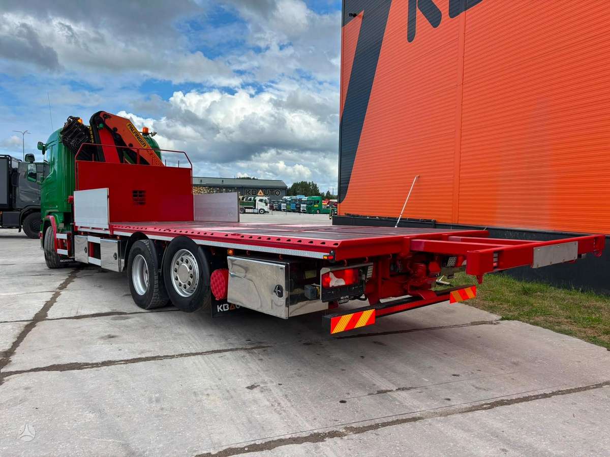 Scania G 450 6x2*4, с краном