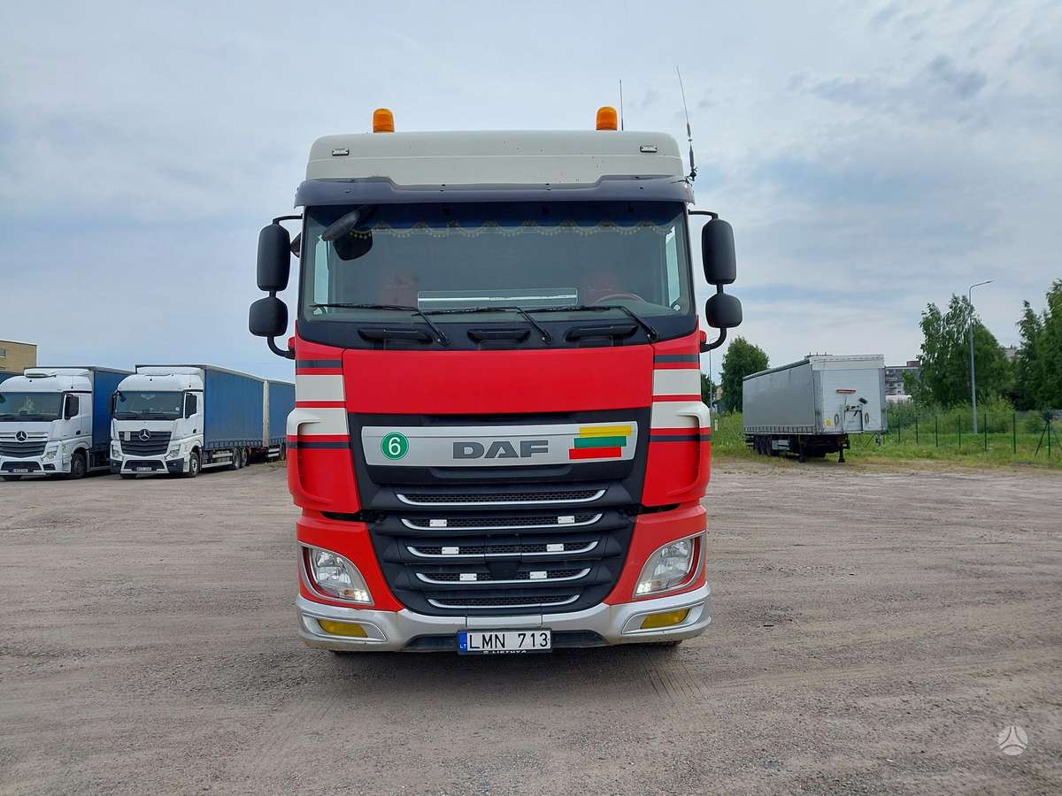 DAF XF460FT, maža rida, double sleeper