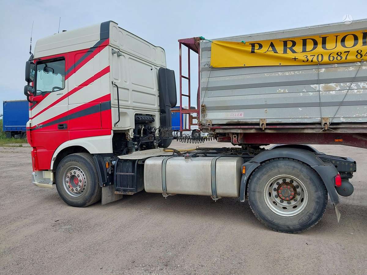DAF XF460FT, maža rida, double sleeper
