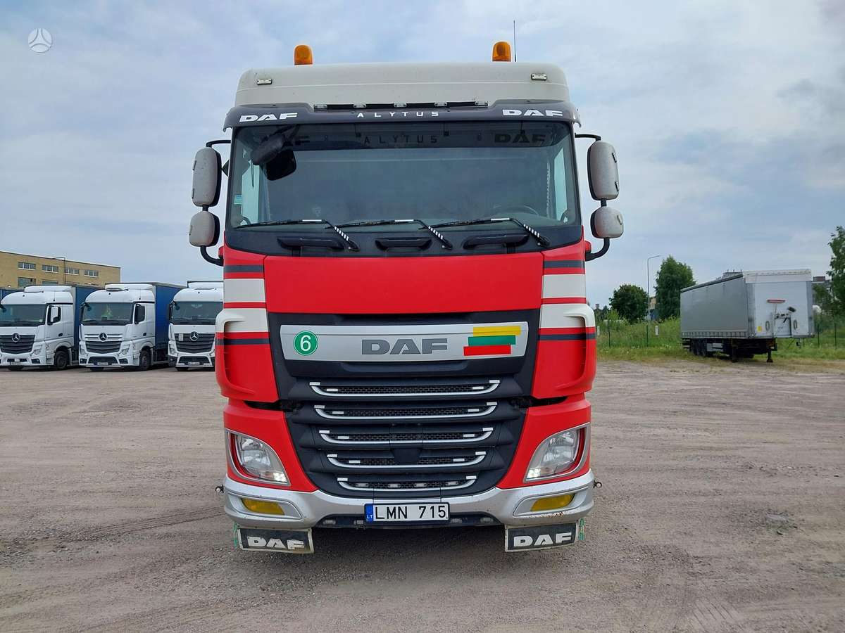 DAF XF460FT, maža rida, double sleeper