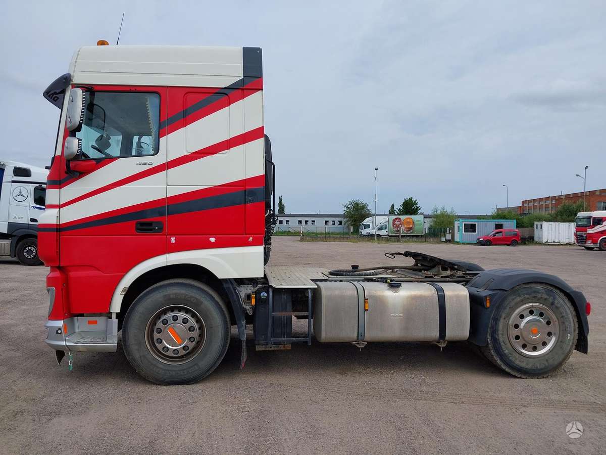DAF XF460FT, maža rida, double sleeper