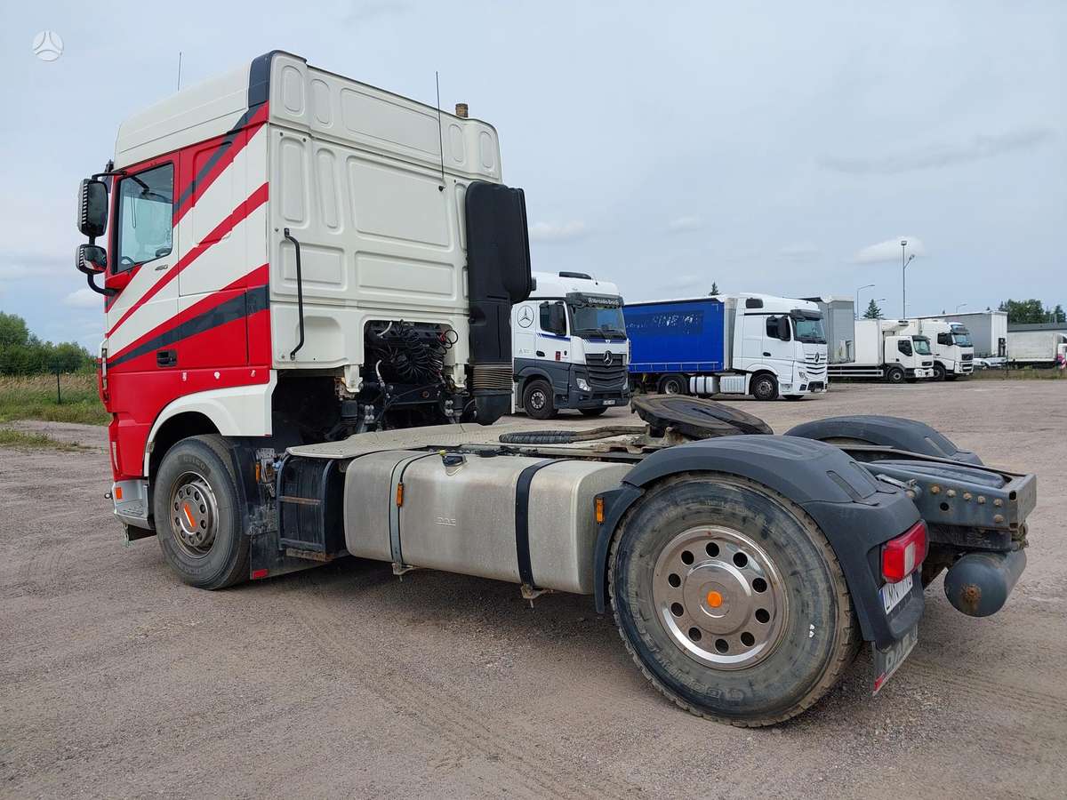 DAF XF460FT, maža rida, double sleeper