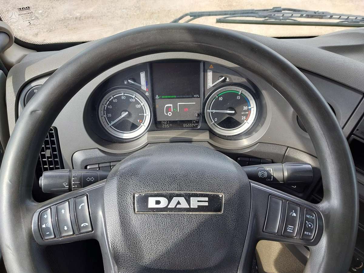 DAF XF460FT, maža rida, double sleeper