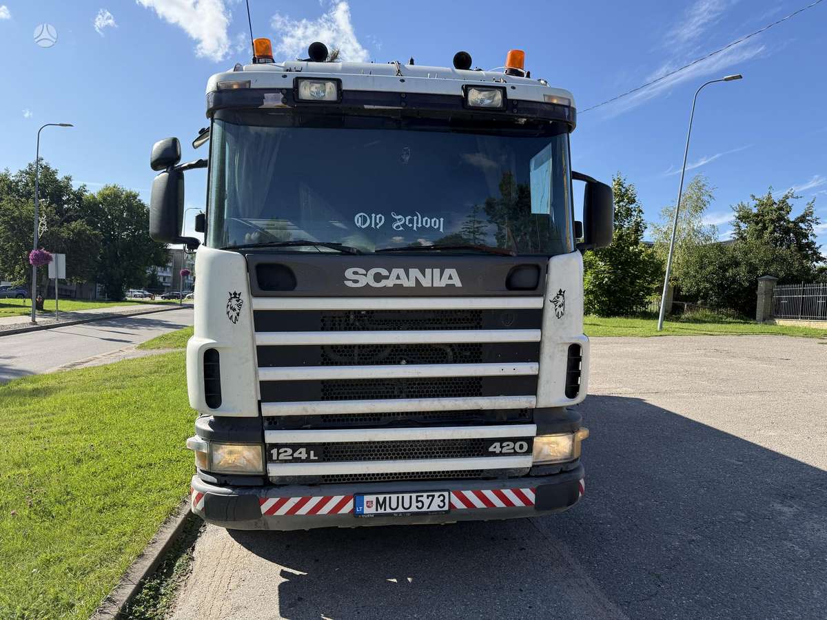 Scania R124 420, dumpers / tippers
