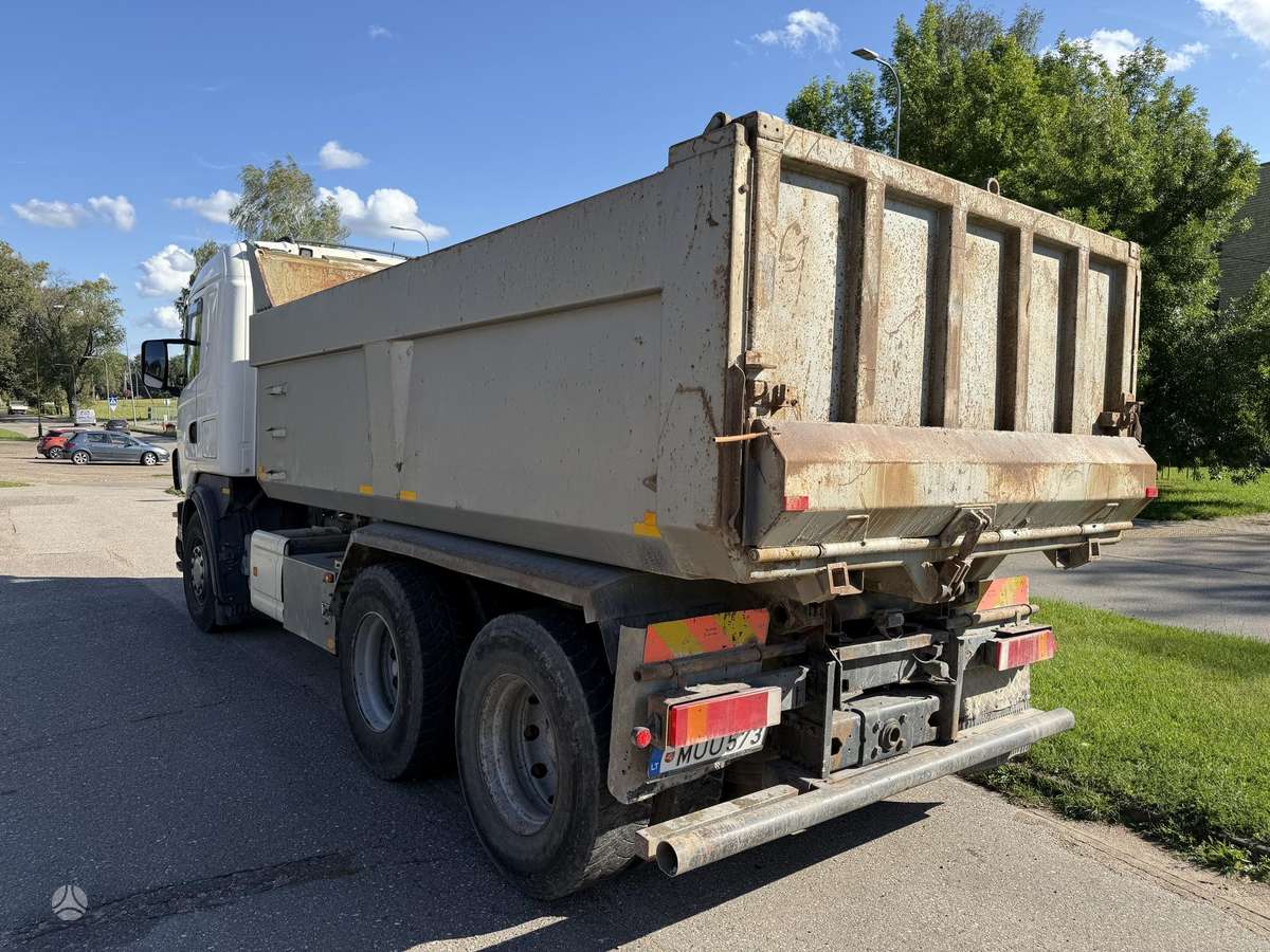 Scania R124 420, dumpers / tippers