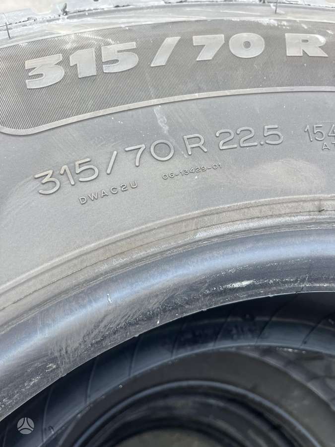 Michelin, universalios 315/70 R22,5