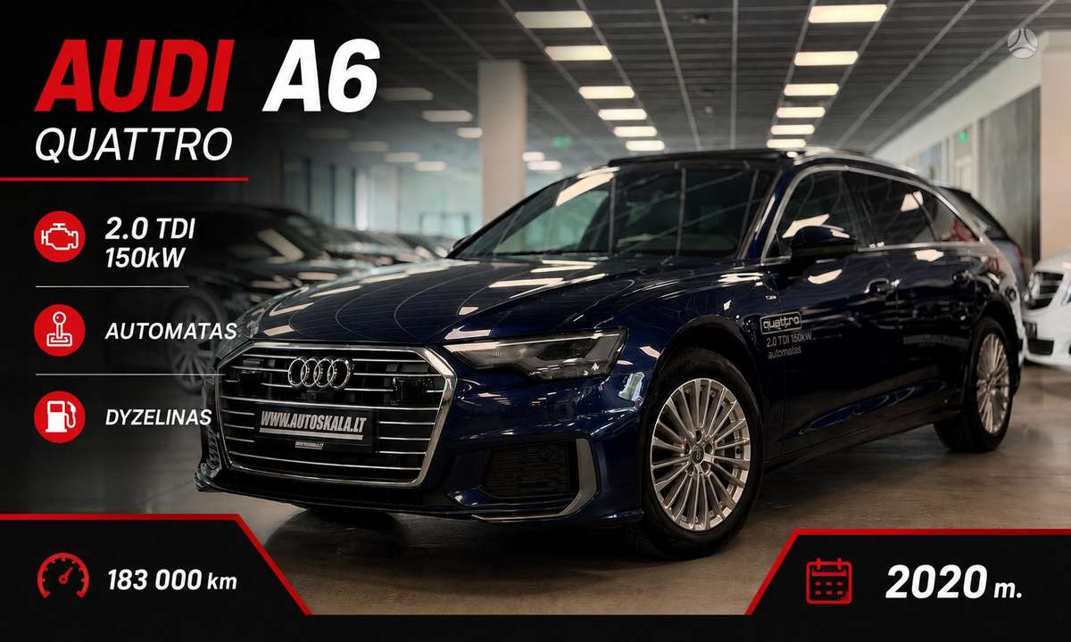 Audi A6, 2.0 l., wagon